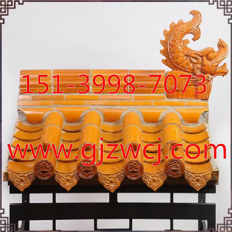 河南琉璃瓦為建筑增添了什么元素
